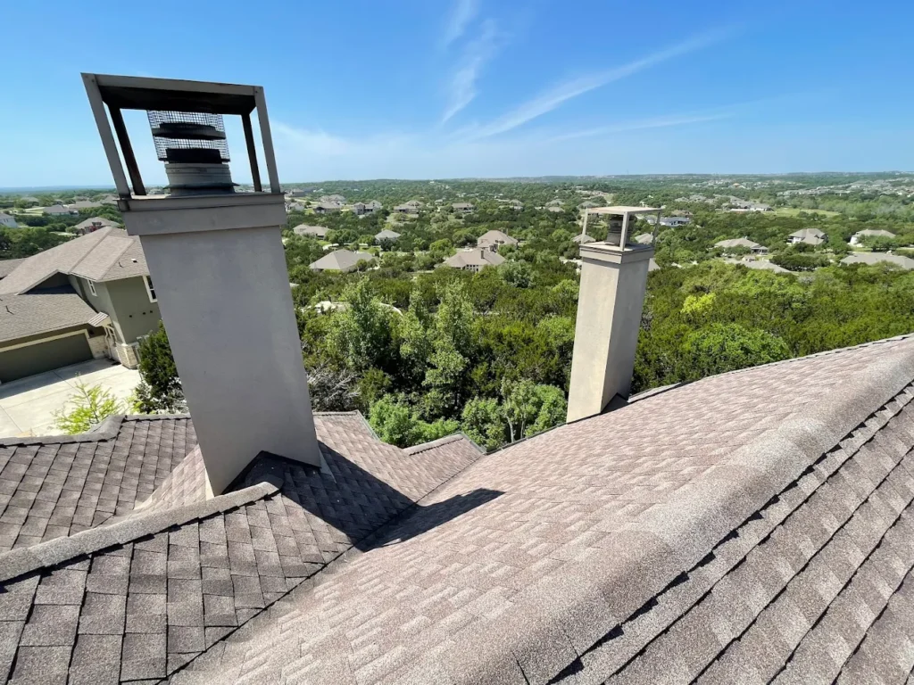 Flashing and penetrations Hail damage Roof Repair in Austin-TX