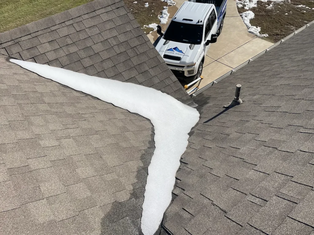 Freeze-thaw cycles roof inspection in Austin