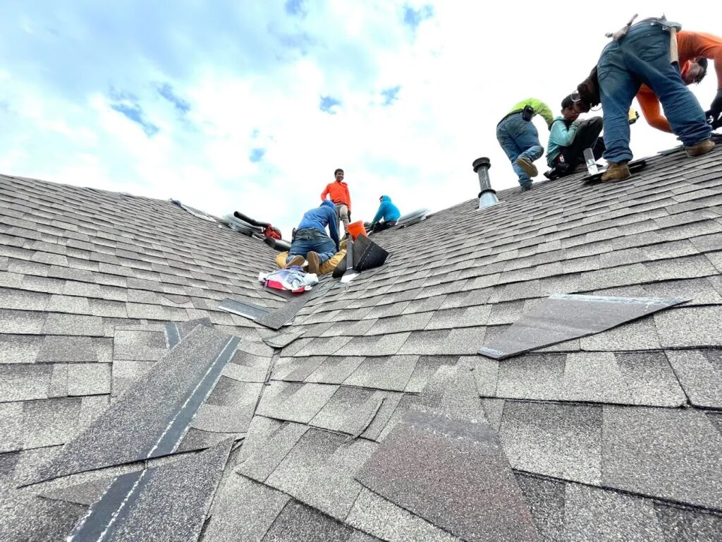 residential roof replacement