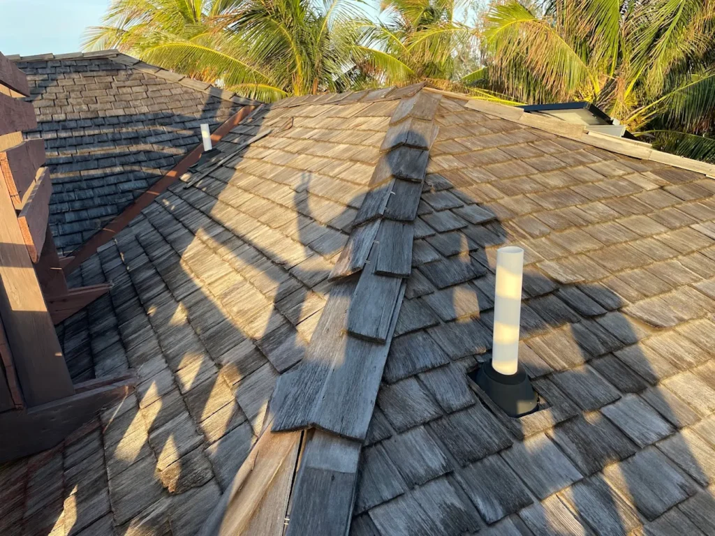 storm damage roof repair in Austin